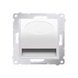 Simon 54 Oprawa oświetleniowa LED 230V AC 1.1 W białe ciepłe 3100 K biały