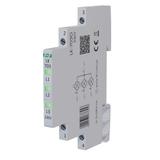 Lampka kontrolna zasilania 1/3S 3xLED ZIELONA LK-703G F&F