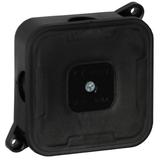 Puszka n/t ECO IP44 400V 4 dławnice gumowe 85x85x35mm czarny 60 szt. OR-JB-13806/B/60 ORNO