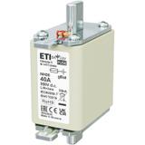 Wkładka topikowa NH do ochrony akumulatorów, magazynów energii DC NH00 gBat 40A 550V DC 004110219 ETI