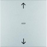 BERKER B.Kwadrat/B.7 KNX RF quicklink przycisk żaluzjowy aluminium mat 85245283 HAGER