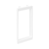 Simon Connect Adapter CIMA na 2 gniazda bezśrubowe K45 (45x45mm) czysta biel