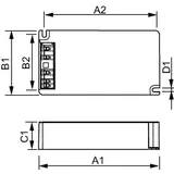 Statecznik transformator elektroniczny HID-PV Base 70 SON C3 220-240V PHILIPS