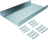 tehalit.AK Podstawa kanału napodł 2-str skos pokrywy 400x70mm stal AKU4000702 HAGER