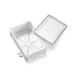 N110x180S ,  Puszka instalacyjna naścienna 180x110x61 mm, biały