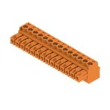 BCZ 3.81/14/180 SN OR BX Wtyk PCB (złącze wiązki), 3.81 mm, Liczba biegunów: 14, Przyłącze z jarzmem /50szt./ 1940850000 WEIDMÜLLER