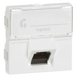 M45: 2M 1Xrj45 Kat. 6 Stp 45 Białe 076507 LEGRAND