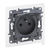 Niloe Selection - Gniazdo 2P+Z - IP44 16A - 250 V - Bez Przesłony Zaciski Śrubowe Stal 762361 LEGRAND