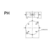 PH ,  Puszka natynkowa z wkładem IP 44 (85x85x40 mm), biały