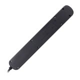 Listwa przeciwprzepięciowa, 5 gniazd 2P+Z, kabel 3x1,0mm2, długość 1,5m, z wyłącznikiem podświetlany PS-1/B/1,5M ORNO