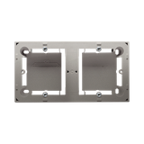 puszki instal. Puszka natynkowa płytka (31mm) podwójna satynowy