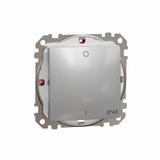 Sedna Design & Elements Łacznik dwubiegunowy IP44 srebrne aluminium SDD213102 Schneider
