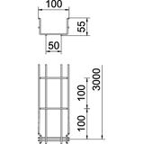 GRM 55/100, KORYTO SIATKOWE GRM 55/100FT