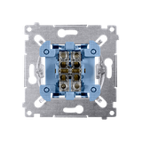 Simon 54 Przycisk podwójny zwierny (mechanizm) 10A szybkozłączka