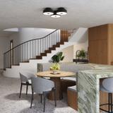 Sollux Plafon OMIQ czarny