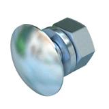 ŚRUBA Z ŁBEM PŁASK.M 8X16 OC.O.