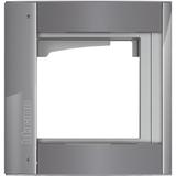 RAMKA Z UCHWYTEM DO PANELI SFERA - 1 MODUŁ - STALOWOSZARA, Bticino