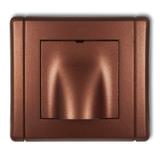 FLEXI Wypust kablowy brązowy metalik