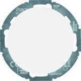 R.classic Ściemniacz obrotowy komfort biały obc. R/L/C 20-420 W LED 3-100 W Berker 29442089 WL4011WG HAGER