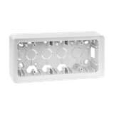 Simon 82 Puszka natynkowa 3-krotna biały