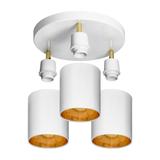 Bati SP 3 oprawa ścienno-sufitowa E27 max. 3x60W biała AD-LD-6270WE27M ORNO