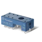 Gniazdo do przekaźników serii 40.51; 40.52; 40.61; 40.62; 4152; 41.61; PCB, 95.15.2 SMA