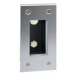 Simon Connect Obudowa podtynkowa S500 METAL 1-modułowa 2x K45 kompletna 51000111-036 KONTAKT