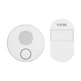 Dzwonek bezprzewodowy SONUS AC sieciowy przycisk bezbateryjny learning system 38 dźwięków 100m DB-2