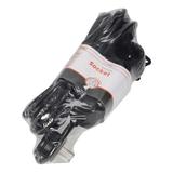 Przedłużacz 3-krotny 2P+Z, 5m H05VV-F 3x1,5mm2, Imax=16A, płaska wtyczka, czarny