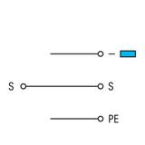 złączka do elementów wykonawczych z PE 2,5 mm2