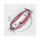 DRACO LED NEW 1,5W, oprawa schodowa podtynkowa, 12VDC, 30lm, 3000K, biała, innowacyjny sposób montaż AD-OS-6164L3/W ORNO