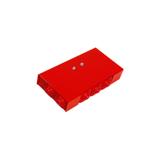 PIP-2AN R2x3x4 Puszka przeciwpożarowa prostokątna, E90, rozgałęźna 2x3x4mm2, 166x88x30 mm - kolor cz SIMET