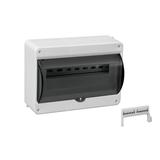 Rozdzielnica modułowa 1x12 natynkowa z szybkąą dymna N+PE IP30 S-12 C.2073 PAWBOL
