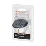 Adapter podróżny - Go to Europe, 230V/13A, uniwersalne gniazdo, wtyczka Uni-Schuko, szary TA-5 ORNO