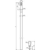 Przewód HVI power fi 27 mm z głowicą i zakończeniem, min. dł. l = 6 m