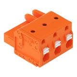 1-przewodowe gniazdo przycisk Push-in CAGE CLAMP pomarańczowa /100szt./ 2231-703/026-000 WAGO