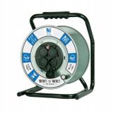 Rozgałęźnik na bębnie metalowym O 300, 4xGZ16A (250V), IP 44, z wył. term.