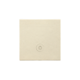 Simon 55 Klawisz pojedynczy z oczkiem z piktogramem /światło/ do: SP1M Szampański mat