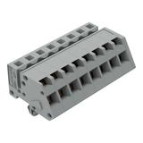 MCS-MIDI Classic gniazdo kątowe 8-bieg. szaree raster 5 mm /50szt./ WAGO