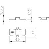 GRS 3,9, ŁĄCZNIK DO SZYB.MON.GRS 3,9 GA