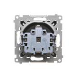 Simon 54 Gniazdo Schuko z przesłonami 16A 250V szybkozłączka czarny DGSz1CZ.01/49 KONTAKT