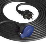Przedłużacz warsztatowy bryzgoszczelny IP44 1x2P+Z 10m kabel gumowy olejoodporny H07RN-F 3x1,5mm2 OR