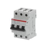 S203M-D40 Wyłącznik nadprądowy 10kA 3P D40A 2CDS273001R0401 ABB
