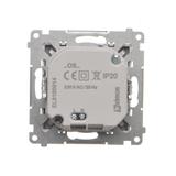 Simon 55 Oprawa oświetleniowa LED 230V (0,93 W) Barwa ciepła biała 3100K Jasnoszary mat