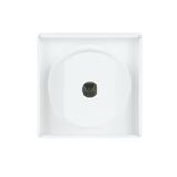 CARAT/FUTURE/SOLO/AXCENT  Pokrywa z pokrętłem i nadrukiem do regulatora głośności biały studyjny