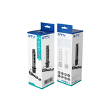 BIURKOWY PRZEDŁUŻACZ WPUSZCZANY 60MM, 3X SCHUCKO, 2XUSB 2,1A 5V (CZARNY)