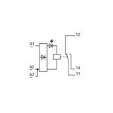 Moduł przekaźnikowy 24V AC/DC 1p /5szt./ 288-504 WAGO