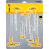 Klucze sześciokątne typu "T" 2-10 mm, zestaw 8 szt.