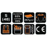 Bluza robocza biała, HD, rozmiar S/48