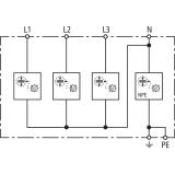 Ogranicznik przepięć DEHNshield TT 255